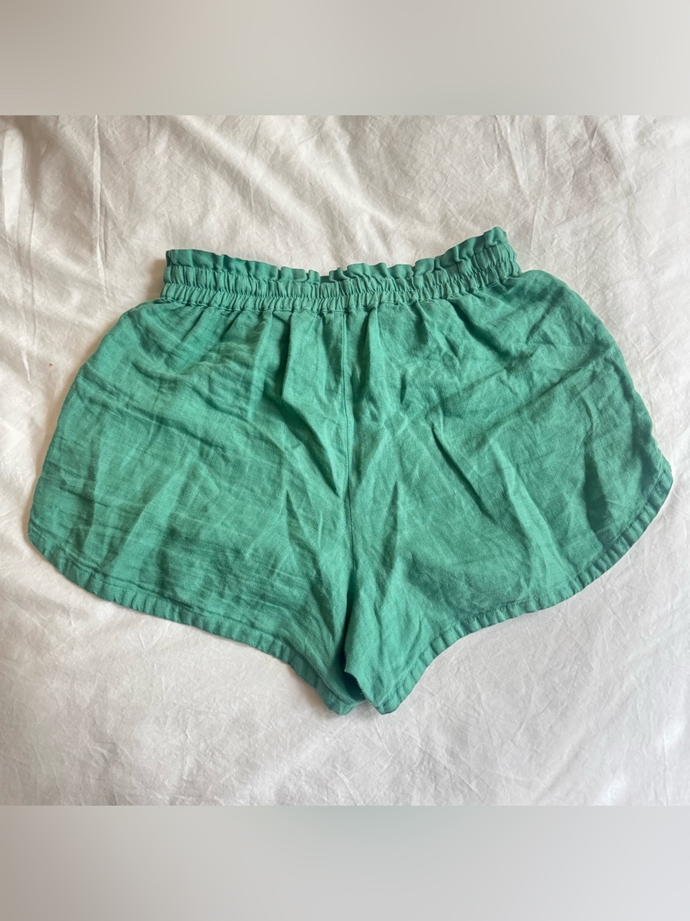 Faherty Gren Drawstring Linen Shorts - Picture 4 of 4